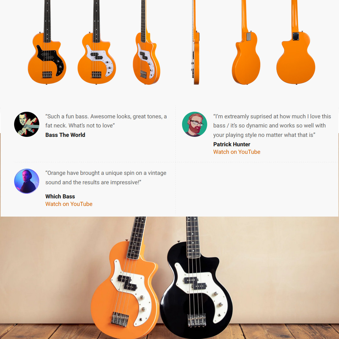 AlfieWilliamsUK's tweet photo. How cool is it to be quoted amongst your peers?! @OrangeAmps #orangeamplifiers #orangeobass #obass https://t.co/QEYr9sJc21