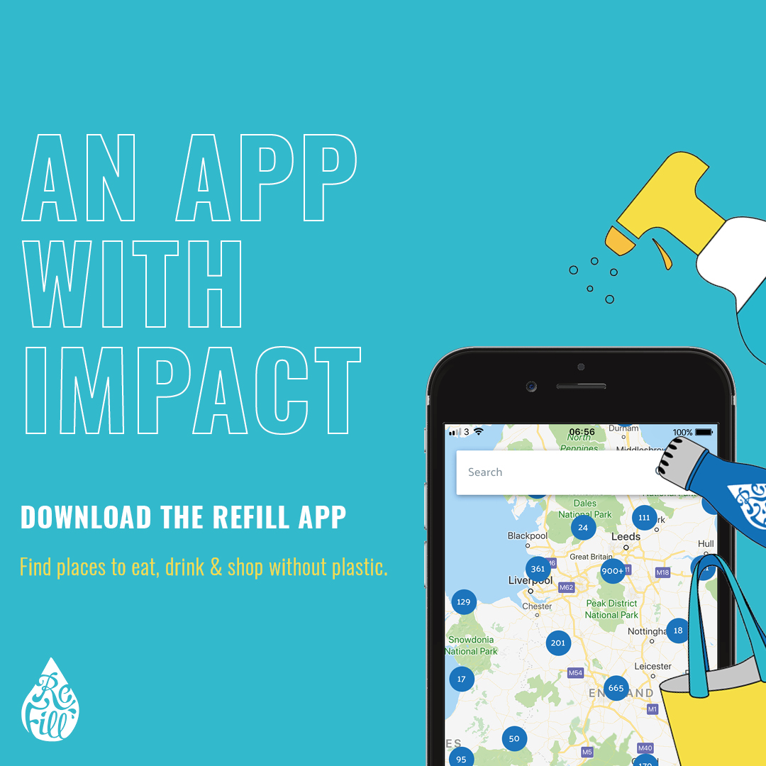 You can log your refills by clicking on the Refill Station you are using.

The #Refill app records how many times you have refilled rather than buying single-use, and how much carbon you have saved as a result. Go you! 🙌

#ChooseToReuse #BreakFreeFromPlastic