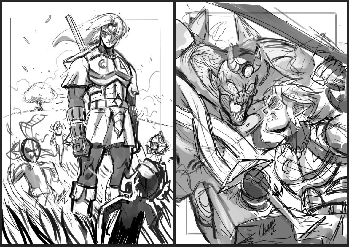 「J'ai trop envie de dessiner plein de tru」|Cathianeの漫画