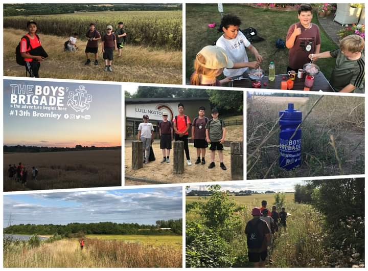13thBromley's tweet photo. One of our last activities of the 2022 summer session saw some of our younger company section boys introduced to #expedition skills. Taking a local walk practicing navigation and cooking. Looked a lovely evening. Thanks to our host for the use of her garden.
#boysbrigade https://t.co/Mr5uam2g4s