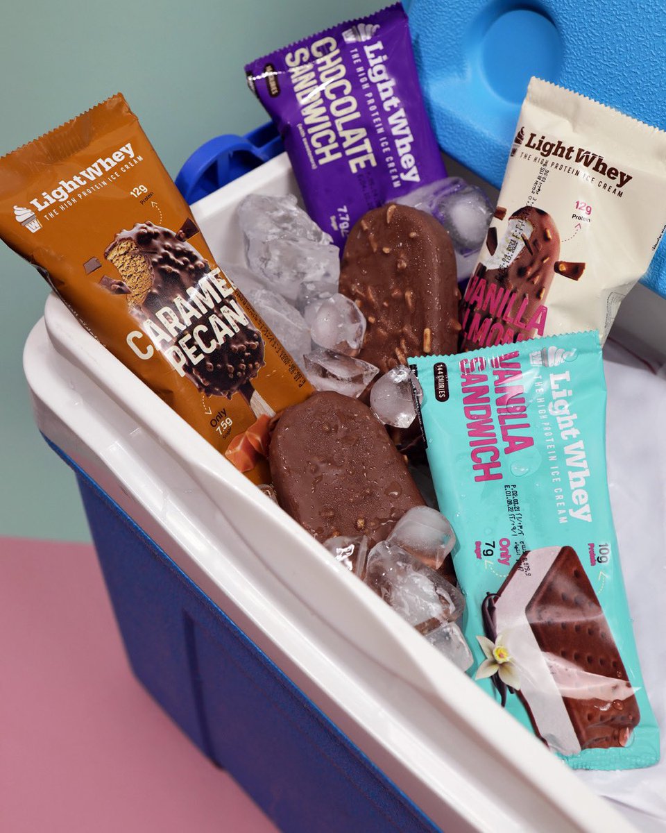 LightWhey's tweet photo. Are you REALLY ready for this weekend?
A cooler filled with LightWhey High Protein Ice Cream is all you need 😊
 
SHOP🛒 via https://t.co/iflMa2YblU - Link in Bio

#lightwhey #lowcarb #highprotein #lowsugar #protein #food #foodie #snacks #instafood #snacktime #delicious #dxb https://t.co/FpIHAHPyhu