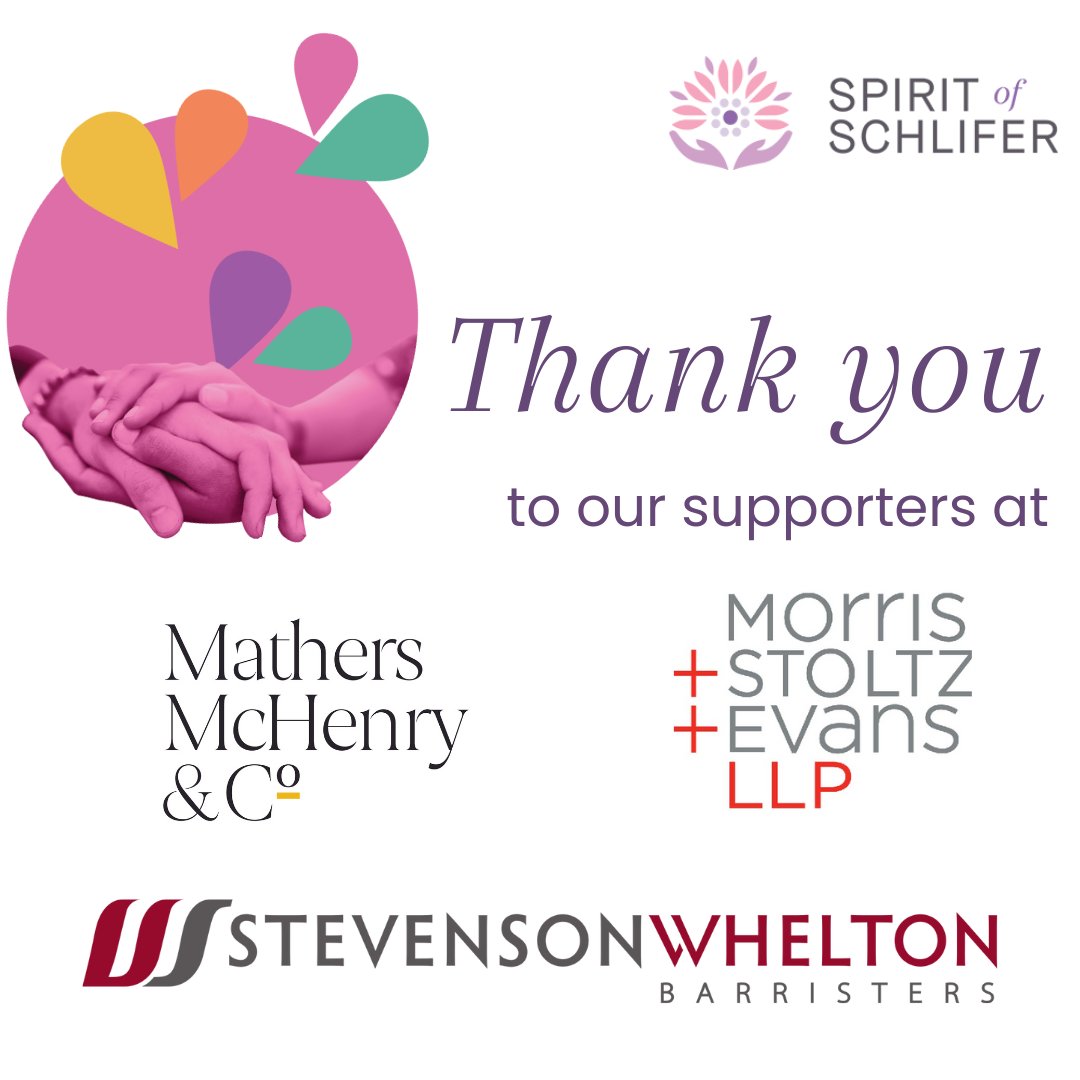 Thank you to <a href="/MMcCoLaw/">Mathers McHenry & Co.</a>, <a href="/MSELaw/">MSE</a>, and @sw_lawyers_ca  for supporting the 2022 Spirit of Schlifer Campaign! Visit SpiritofSchlifer.com to donate and learn more. When we believe, we can make change happen!

#spiritofschlifer #VAW #GBV #DV