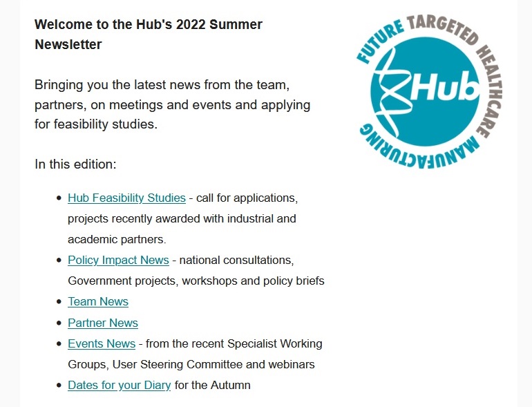 FutureHealthcareHub (@futurehealthhub) on Twitter photo Read the FTHM Hub's 2022 Summer Newsletter here: mailchi.mp/96f302203071/f… Read the FTHM Hub's 2022 Summer Newsletter here: mailchi.mp/96f302203071/f…