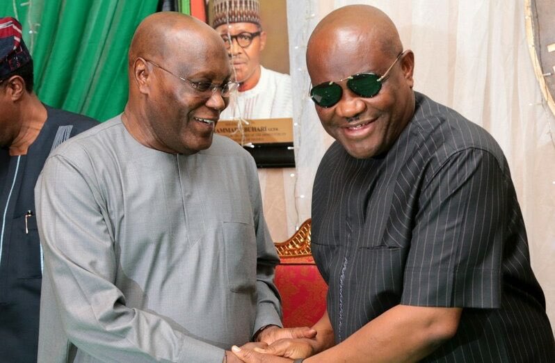 renoomokri's tweet photo. We are sorry to disappoint our enemies who want to fight in court, and who perhaps sponsored the law suit. No. Wike has not taken Atiku to court. We are on a forward march that will end, God willing, at Aso Rock on May 29, 2023, when a new PDP government is sworn in

#TableShaker https://t.co/NUlkG5B4Bd