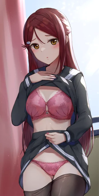 桜内梨子 秋制服#lovelive #Aqours 