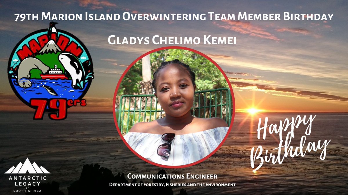 Antarcticlegacy's tweet photo. Sub-Antarctic, Marion Island
πHappy Birthday ππ₯πππ²π¬ ππ‘ππ₯π’π¦π¨ πππ¦ππ’ - Communications Engineer (@environmentza) of the 79th MI Overwintering Team.
.
.
#MarionIsland #subAntarctic #M79 #Marion79 #CommsEngineer #CommunicationsEngineer https://t.co/eOQJLKmmMU