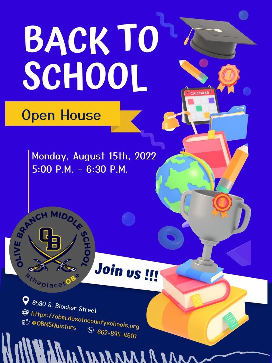 tmiller1914's tweet photo. Looking forward to meeting the parents that entrust is with their children #theplacetOBe #OBMSQuistors https://t.co/el0EQAnigT