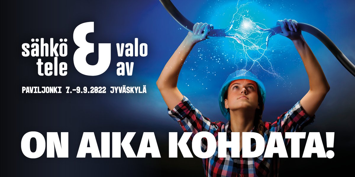 Oletko tulossa Sähkömessuille Jyväskylään 7.-9.9.? Tule moikkaamaan meitä ständille D114! Asiantuntijamme ovat mukana osastolla ja esittelevät parhaat valaistuksen, valaistuksen ohjauksen ja tietoverkkojen ratkaisut. Olemme myös Popparin bändi-illassa! nylund.fi/yritys/ajankoh…