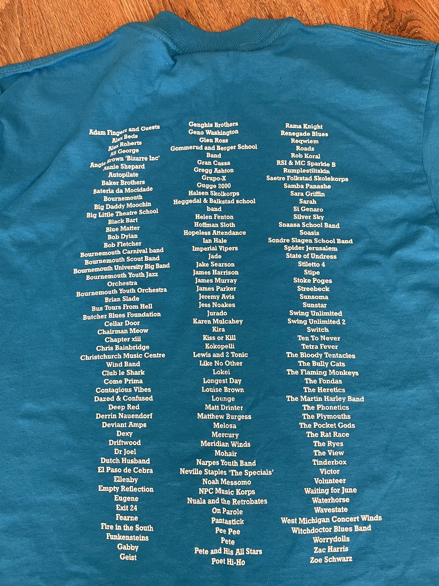 We found this in the attic this week. A great snapshot of some of the local music scene in 2006 (and Bob Dylan!). Incidentally, this was the first formal gig we ever performed in Bournemouth. We were fortunate enough to meet Pete Read and Carol at this event 🎼😀⭐️ #keepmusiclive