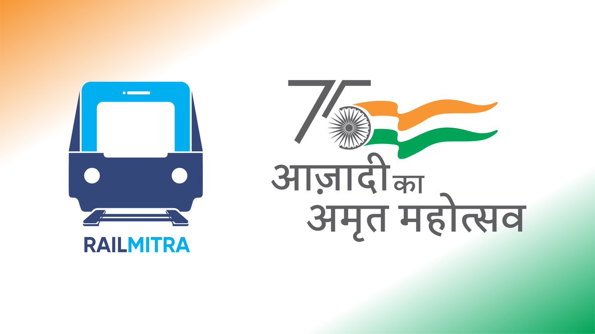 RailmitraaIndia's tweet image. With India reaching its 75 years of Independence it’s time to again celebrate the Azadi we achieved 75 years.

एक महोत्सव देश के त्याग और बलिदान का
एक महोत्सव देशभक्ति की भावना के अनुराग का
आजादी का अमृत महोत्सव देश की वीरों के बलिदान का
#AazadiKaAmritMahotsav #railrestroapp