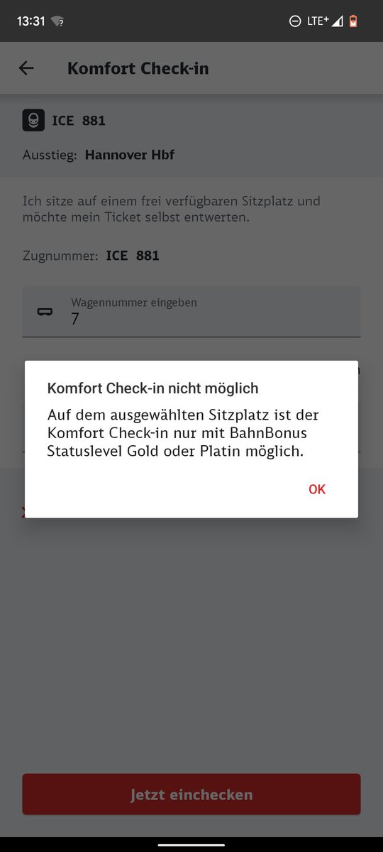 funkvn's tweet photo. @DB_Bahn Was muss ich tun, damit der Navigator meinen Status korrekt kennt? https://t.co/MXocBdwI7D