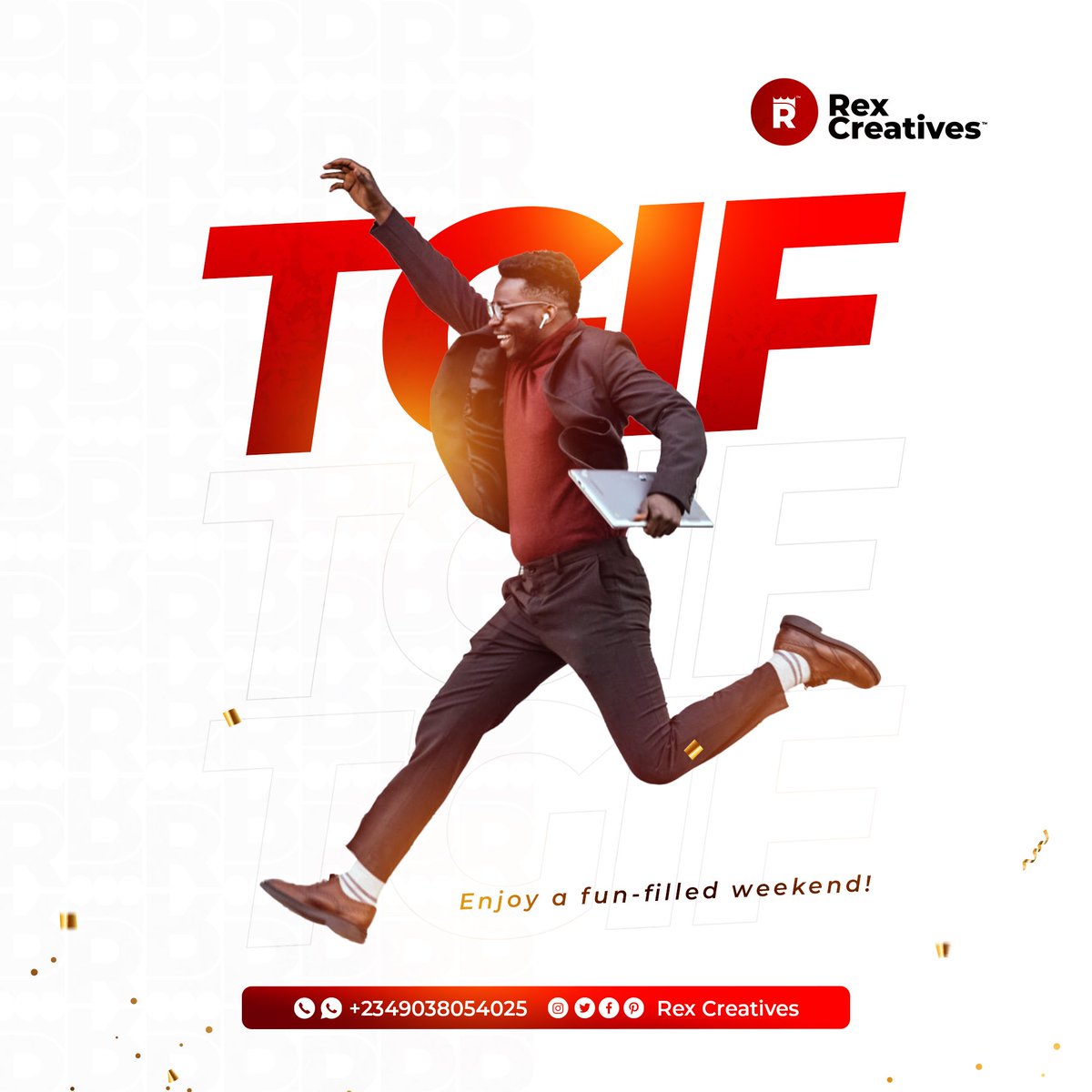 rex_creatives's tweet photo. WEEKEND WAY!!!

GTBank▪︎ Memphis▪︎ Rashford▪︎ Tiwa▪︎ Brentford▪︎ #tgif▪︎#PinkVenom ▪︎ #kenyaelections2022  ▪︎ #GalaxyZFlip4  ▪︎ #InternationalYouthDay ▪︎ Chelsea https://t.co/IJuDEfY7xE