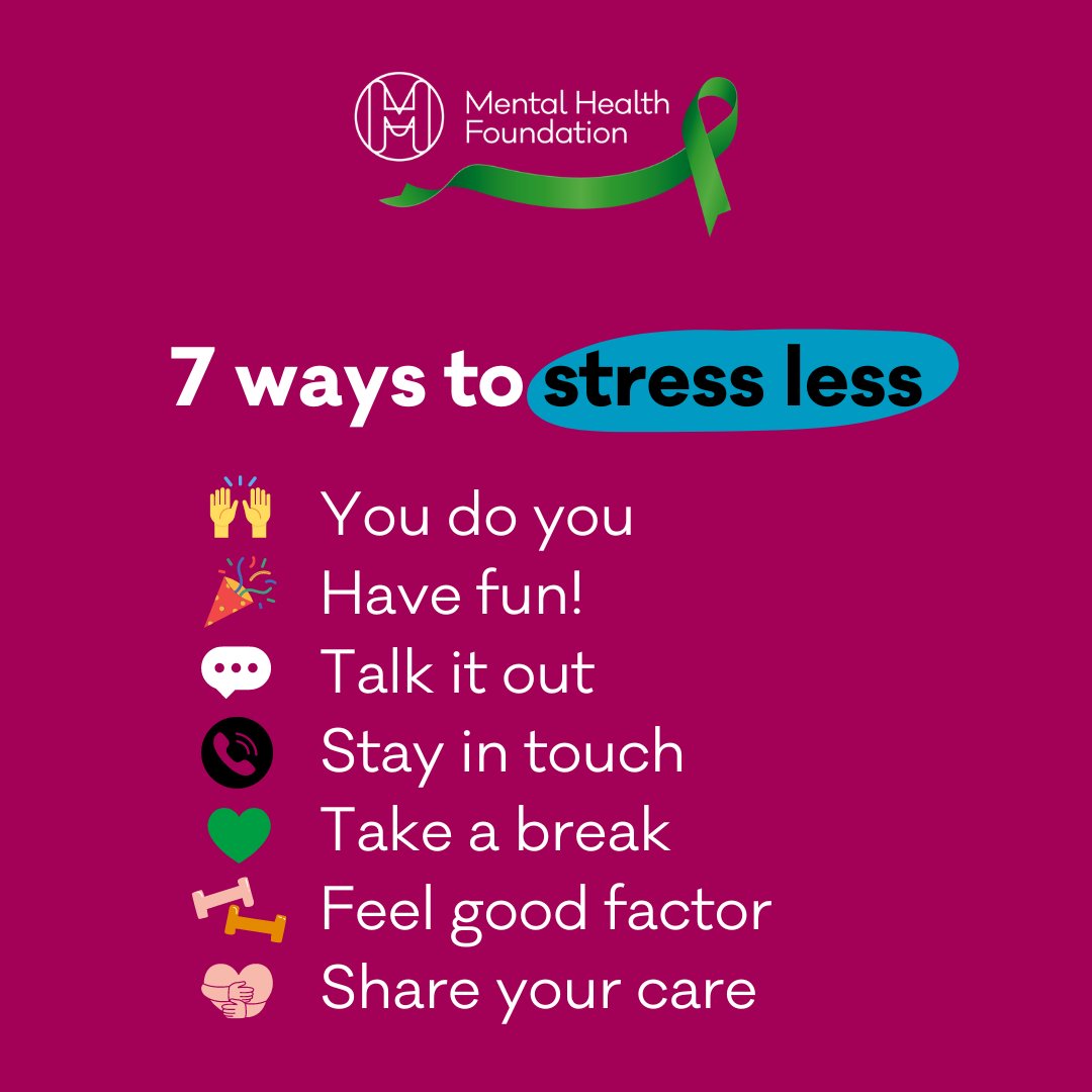 This may have been for #InternationalYouthDay but it's good advice to people of all ages. We hear so many burnout stories from our members, we know how important it is to reduce stress in even the smallest areas of our life. 