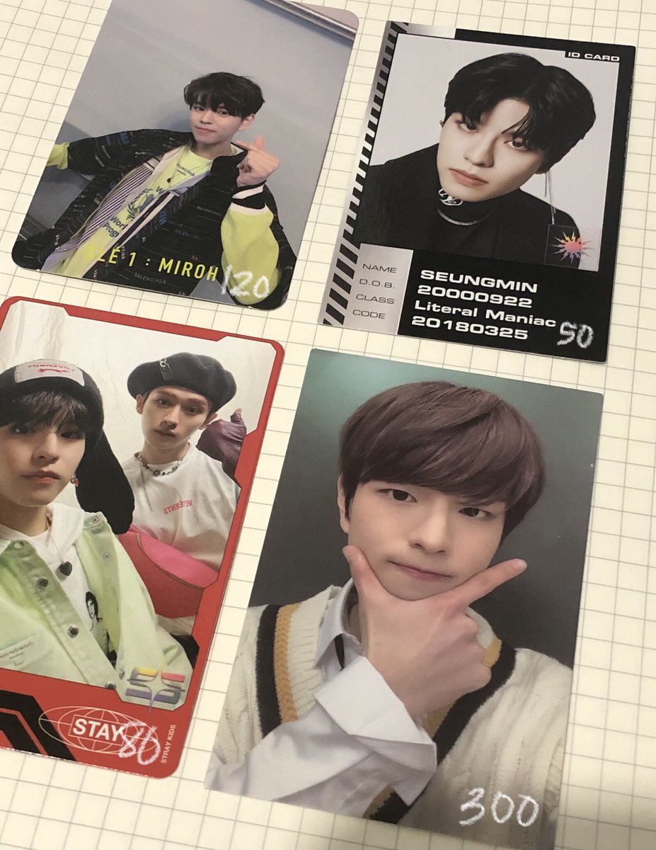 9800SZN's tweet photo. . . 🛒 wts lfb ph stray kids .ᐟ

𓂋 seungmin go live memcopy set
🧾 650 set, 600 payo

⤷ onhand
⤷ can do 2 days reservation
⤷ check thread for condi
⤷ reply mine or dm to claim

t. skz gl go live memcopy miroh cevel pob oddinary i.d unit trading card https://t.co/cB9arCPZ5c