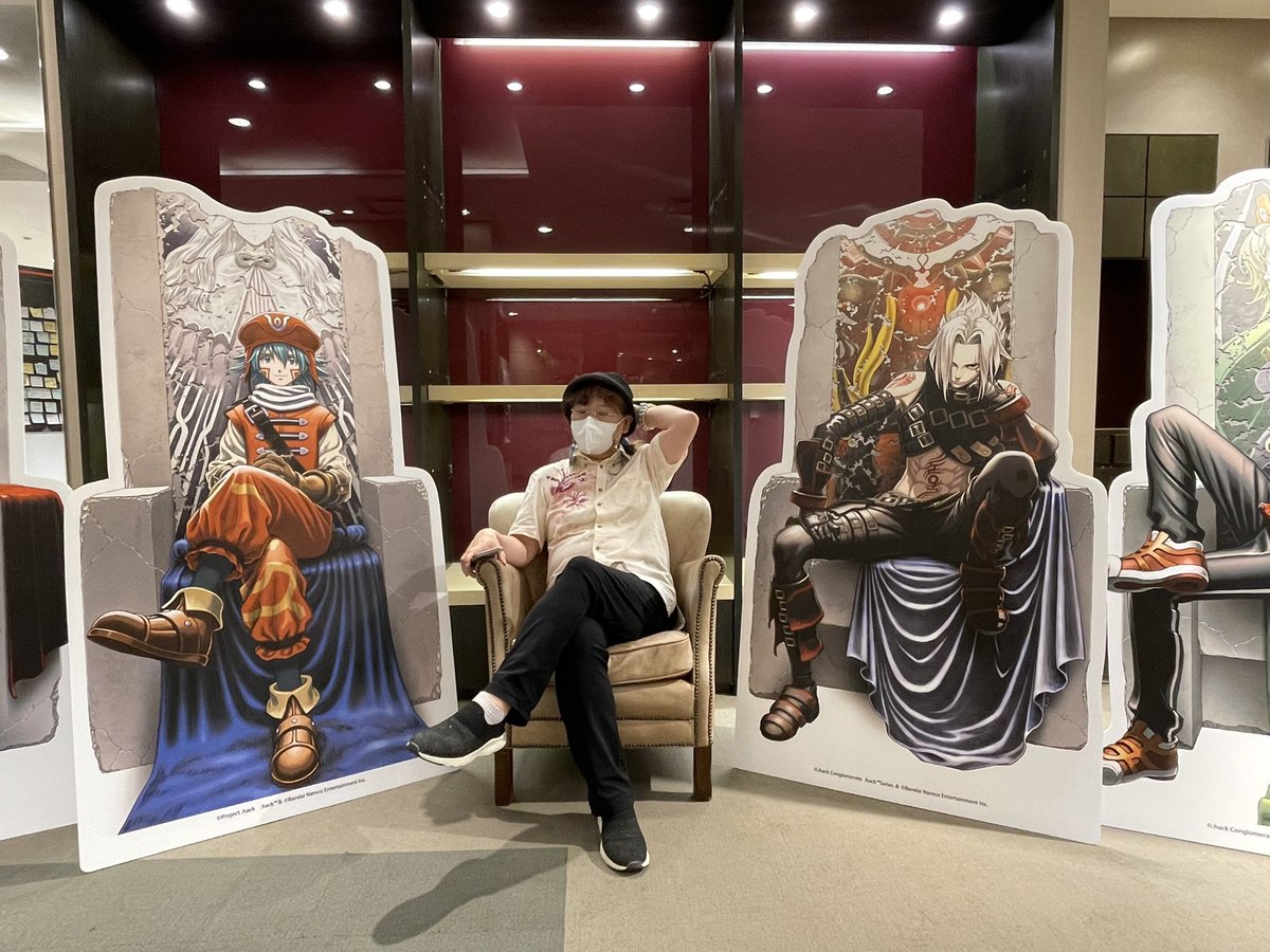 AkiraHimekawa's tweet photo. 関東インしてひとつ打ち合わせをこなした後に、有楽町マルイにて開催中の『.hack』シリーズ20周年記念展示会に行って来ました〜🌟カッコ良いよ❗️
個人的にも思い入れが強い時代で様々な思い出と共に浸って来ました。 https://t.co/isLXdnuHvG