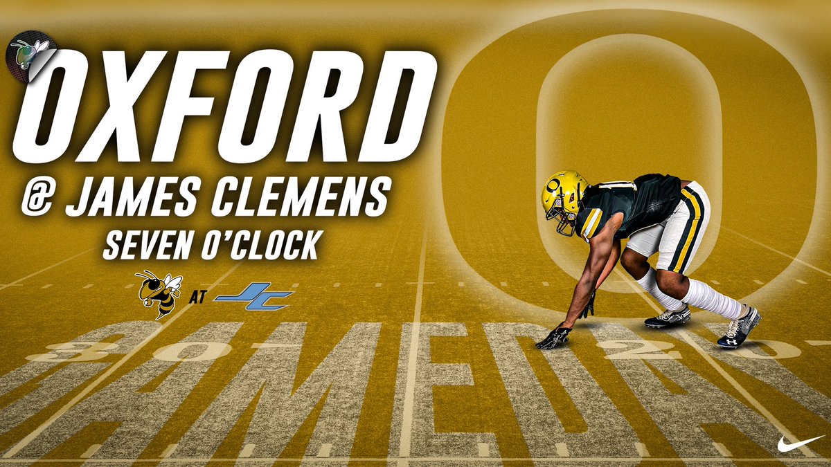 The wait is over!!! Game day at James Clemens! See you there! #GoBigO