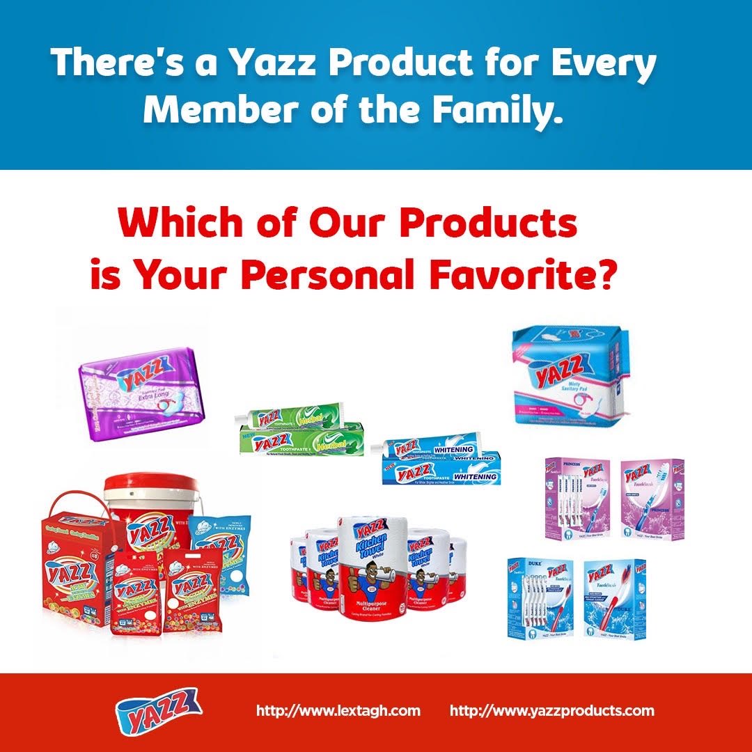 yazz_products's tweet photo. Which of our products is your personal favorite?
#yazzproducts #yazzcares #yazzbabywipe #yazztoothbrush #yazzsanitarypad #YazzKitchenTowel #yazzwashingpowder https://t.co/1MZp2ntBO3