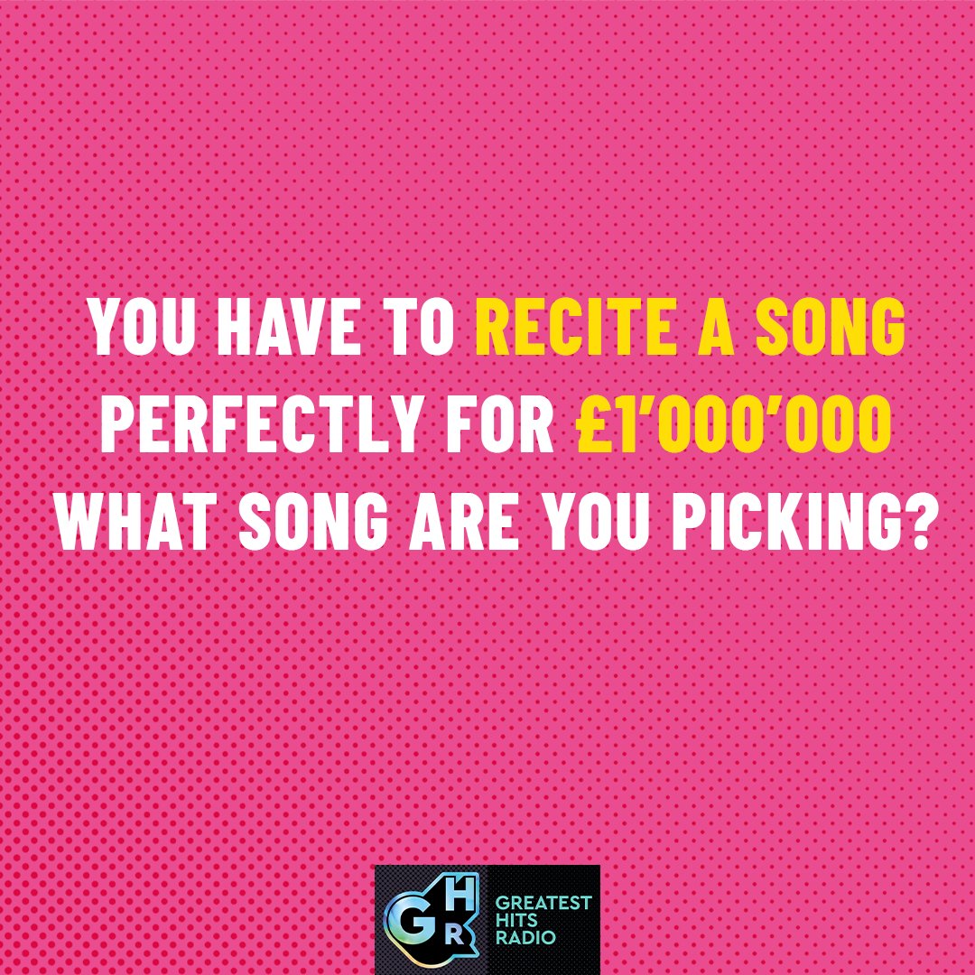 Greatest Hits Radio tweet media