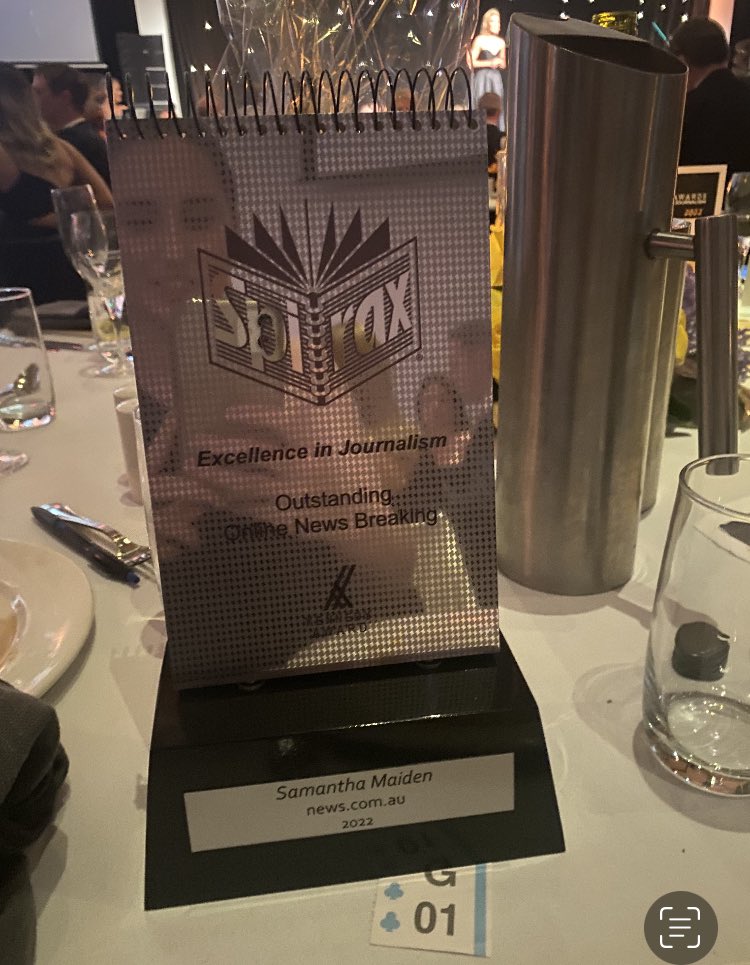 Stoked to report <a href="/newscomauHQ/">news.com.au</a> has won <a href="/kennedyawards/">Kennedy Foundation</a> for best online news breaking for our election coverage