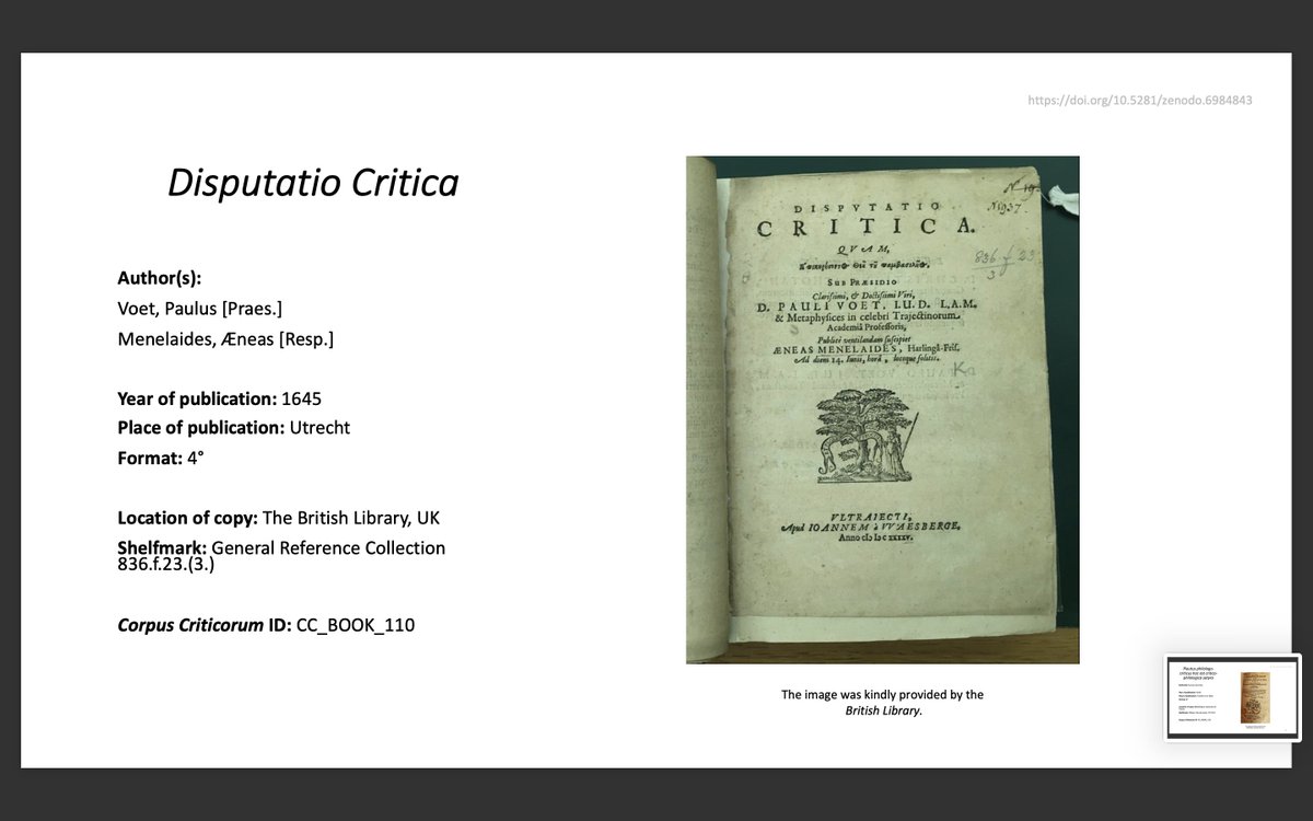 gorangaber's tweet photo. Reproductions of title pages not readily available online can be accessed here:
https://t.co/G2dVW7jILF
Many thanks to @subugoe @bodleianlibs @laBnF @britishlibrary @BibSoc @MFOxford and many others for making this possible!
#BookTwitter #titlepages #critique #corpuscriticorum https://t.co/K6HhR7TiXI