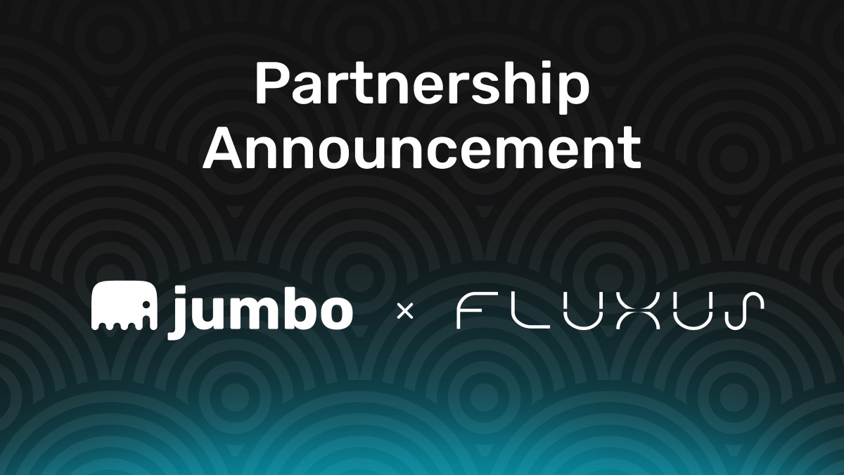 jumbo_exchange's tweet image. ☝️Welcome our new partners - @FluxusFi 

🟥Fluxus is a native yield aggregator, auto-compounder and yield optimizer

❗#Jumbo will be integrated into Fluxus for the convenience of end-users. Portfolio dashboards, analytics and more