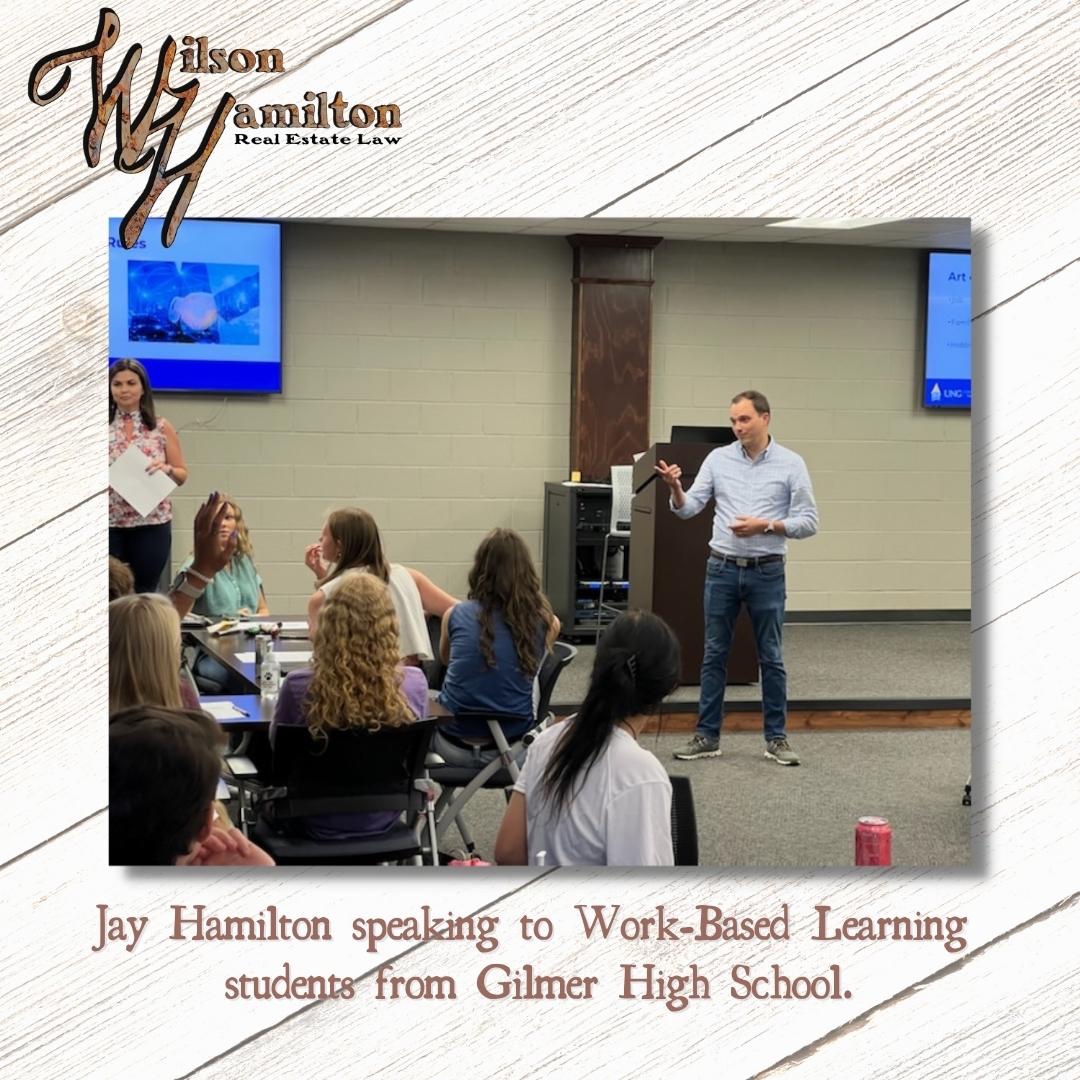 Wilsonhamilton_'s tweet photo. Work-Based Learning students from Gilmer High School were shown how to maximize their experiences in their internships by learning to read a room, show interest in others, and develop meaningful connections that expand their professional network. 
 
This program was made poss... https://t.co/tLTDWBwsWg