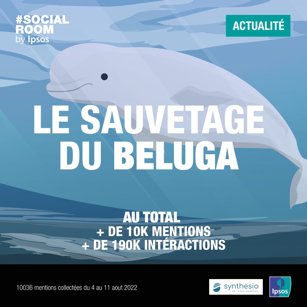 Ipsos France (@ipsosfrance) on Twitter photo La tentative de sauvetage du beluga dans la seine a provoqué un tumulte sur les réseaux🐋. Les deux personnalités les plus mentionnées sont Lamya Essemlali @SeaShepherd et Isabelle Brasseur @Marineland selon <a href="/Synthesio_FR/">Ipsos Synthesio FR</a> La tentative de sauvetage du beluga dans la seine a provoqué un tumulte sur les réseaux🐋. Les deux personnalités les plus mentionnées sont Lamya Essemlali @SeaShepherd et Isabelle Brasseur @Marineland selon <a href="/Synthesio_FR/">Ipsos Synthesio FR</a>
