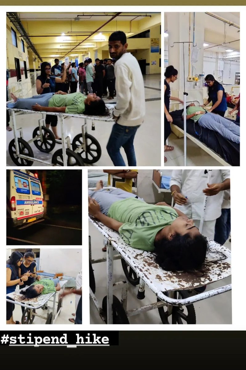 निशब्द 😭
देर रात को 74 hrs से भुख हड़ताल पर बैठे 2 Gujrat Veterinary Doctors  की तबियत खराब हो गई सरकार से गुजारिश है कि बेजुबानों के इन डॉक्टर्स की मांग जल्दीसे जल्दी पुरी करे
#Increase_Guj_Vet_Stipend
<a href="/AamAadmiParty/">AAP</a> <a href="/AAPGujarat/">AAP Gujarat</a> <a href="/isudan_gadhvi/">Isudan Gadhvi</a> <a href="/ArvindKejriwal/">Arvind Kejriwal</a>