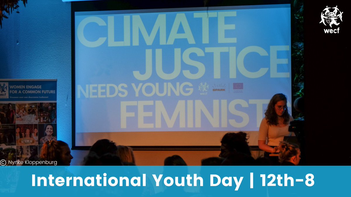 WECF_INT's tweet photo. Happy #InternationalYouthDay!

This year's UN theme for today is
#IntergenerationalSolidarity. 

Our founder, Marie Kranendonk, states: "Youth appeal to concerns for the future and about harmful effects on health and the environment”. 
➡️ Read more here: https://t.co/ramcOkJZg0 https://t.co/h7Ka4OcYEm