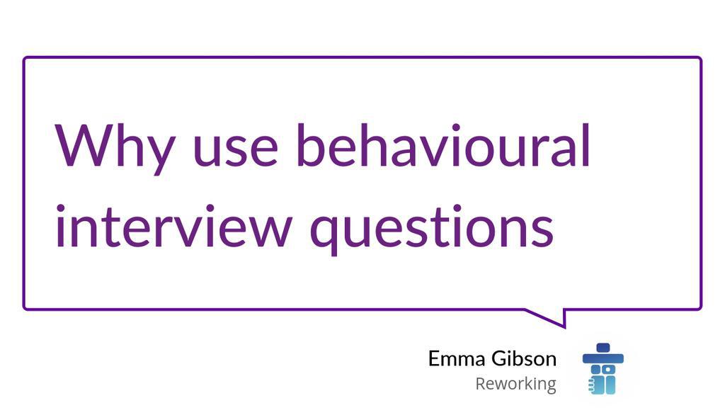 Reworking_App's tweet image. Analysing your behavioural interview questions with a scoring matrix 

Evaluating your candidates is best done when using a scoring matrix with your behavioural interview questions.

Read more 👉 lttr.ai/0Ssd

#BehaviouralInterviewQuestions #BlogPost
