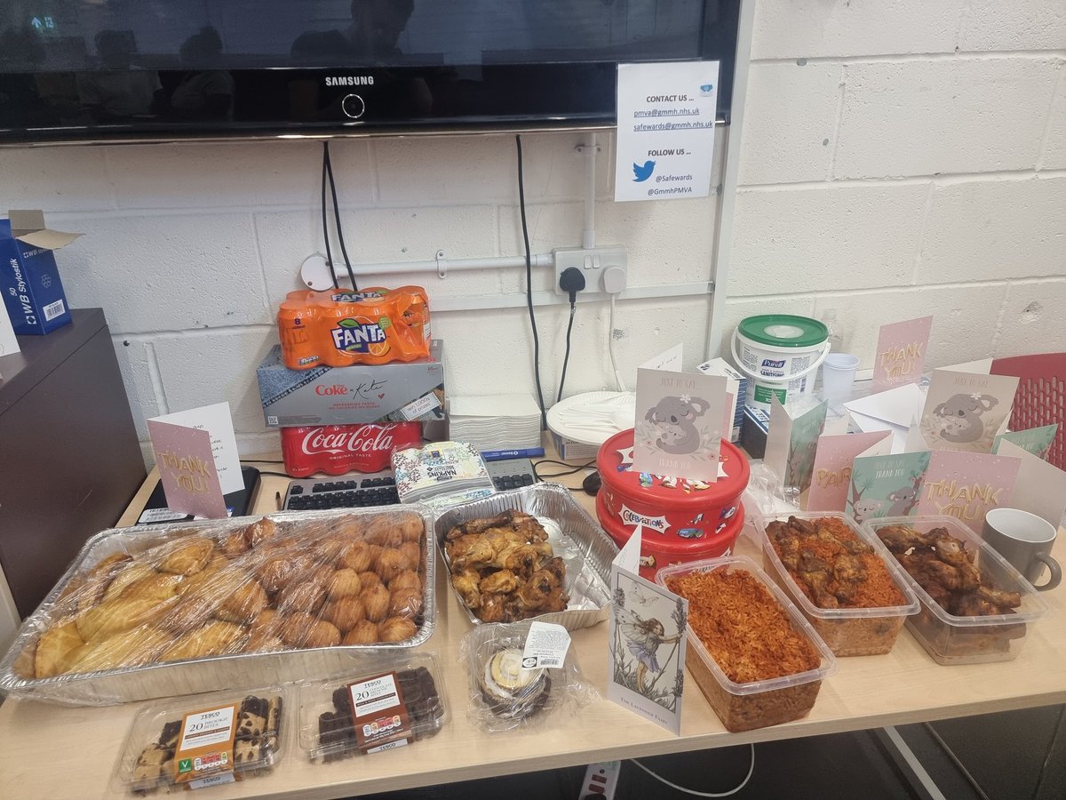 Welcome to the trust "Class of Uche" and well done on completing your 5 day course 🌟🌟🌟 Thank you for all the amazing homemade food, chockolate, sweets, drinks and all the wonderful cards. Best of luck on your journey. 🙂🙂🙂 <a href="/GmmhPMVA/">GMMH_PMVA</a>