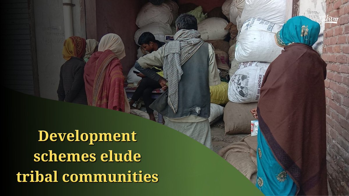 KhabarLahariya's tweet image. #Infrastructuraldevelopment and access to development schemes remains low in #adivasi settlements in rural Uttar Pradesh and Madhya Pradesh. As a consequence, the #tribal population lags behind on various socio-economic parameters.

#InternationalDayoftheWorldsIndegeniousPeople