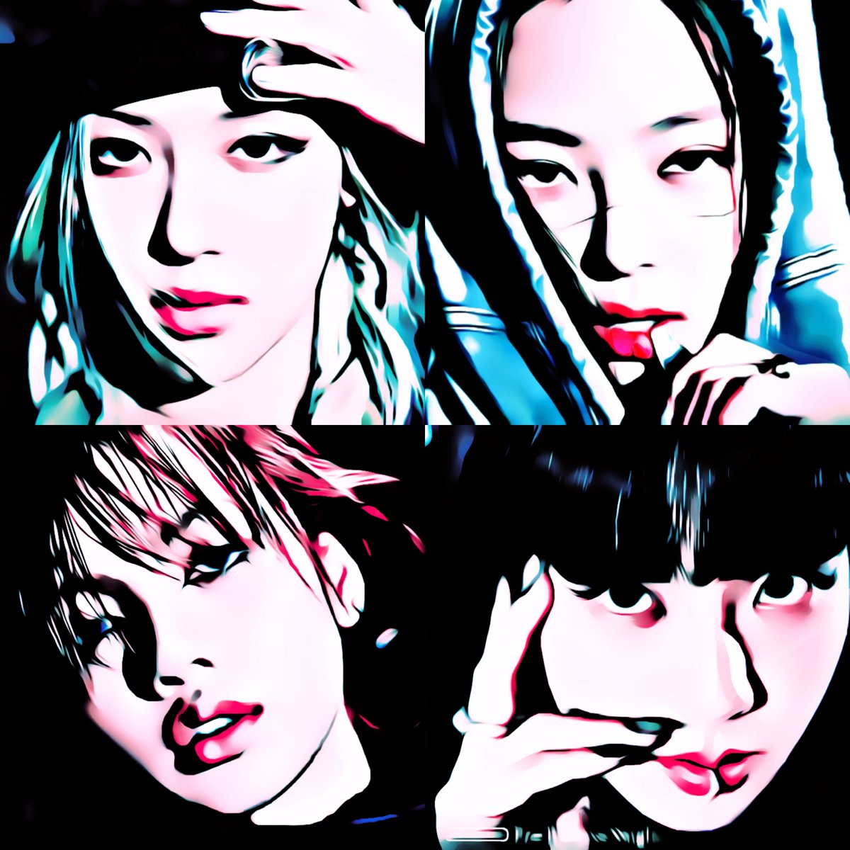 poisonicezy's tweet photo. #dis4bot jen-nie ro-se li-sa ji-soo blackpinkx https://t.co/j0eHQgwLbW