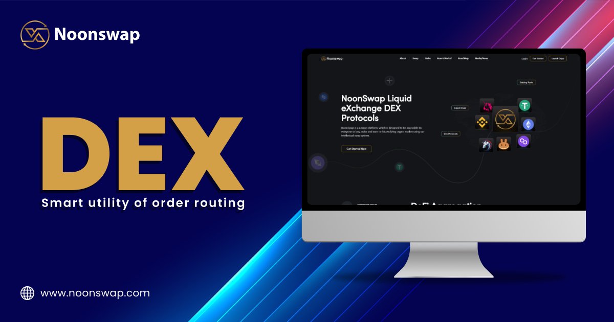 Acquire the market favored instant results by smartly using the efficiency of  order routing technology source. 
 
Join Telegram:t.me/NoonSwap
Visit: noonswap.com

#Noonswap #SwapExchange #Dexprotocols #BSC #Ethereum #Noonx #NoonDex