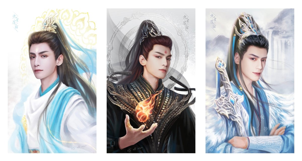 Saengda50045377's tweet image. #MingYe #TanTaiJin #CangJiuMin 
from series #TillTheEndofTheMoon
role by #LuoYunxi #罗云熙
Cr. : Weibo @-九星尾宿-