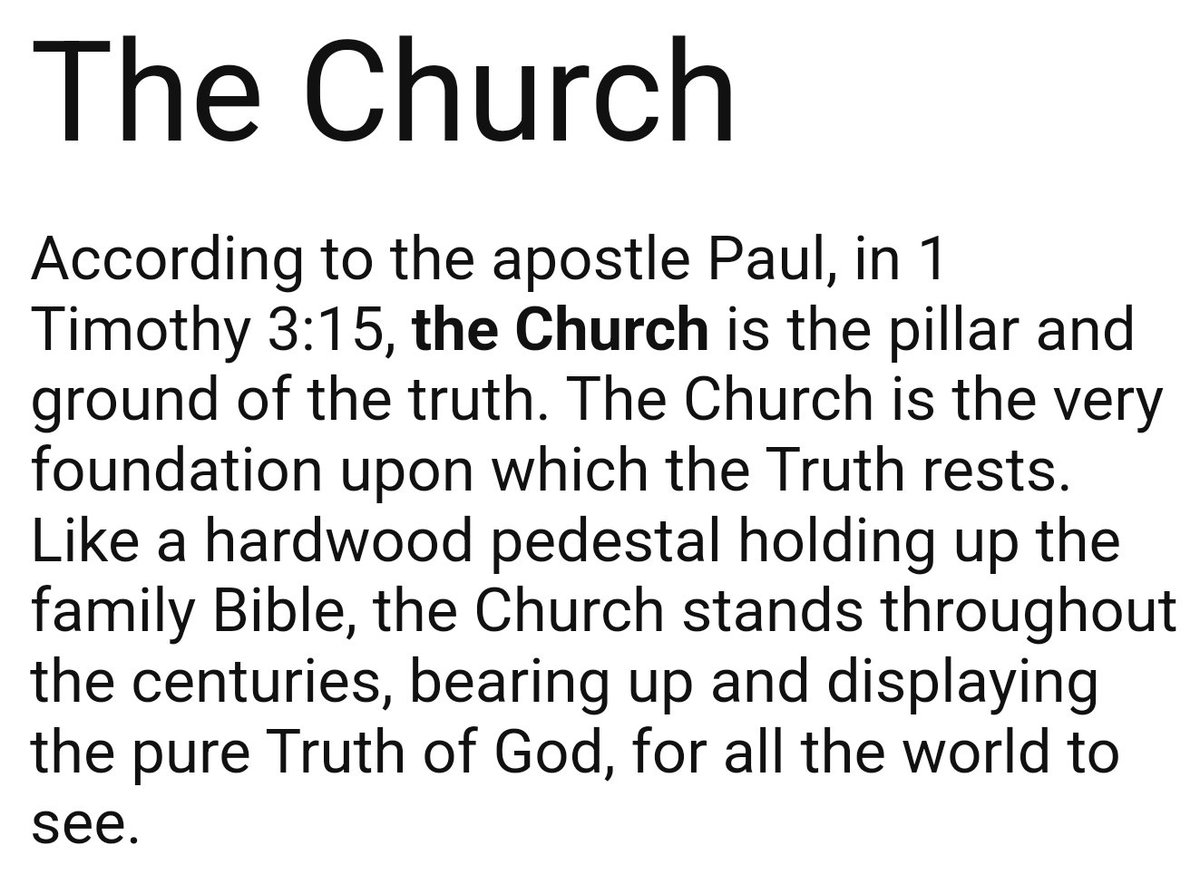 Pater_Casey's tweet photo. @corsair21c Yes. The faithful required, and were given, a living Church. Transmitted and guarded by a hierarchy ordained for that purpose; Shephards able to feed and teach a community of vastly diverse intellectual gifts, including the illiterate. https://t.co/CprNYYuK6N