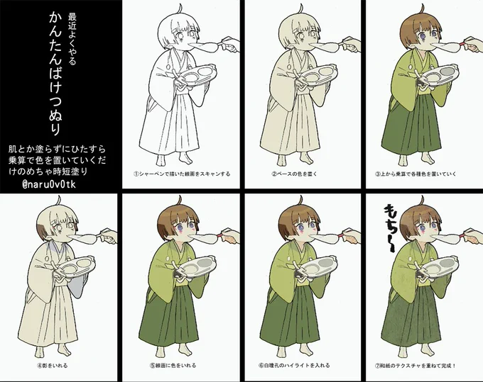 かんたんな時短バケツ塗り https://t.co/RGNMd0FrWk 