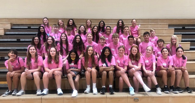 FTMSJaguars's tweet photo. These amazing students did a great job with our 6th graders yesterday! Thank you for your positive energy and being so well prepared. #WEBrules https://t.co/4XfkN9pKeN