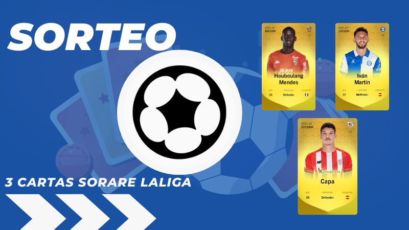 JornadaPerfecta's tweet photo. 🔥 SORTEO @sorare ESTRENO de #LaLiga 

🔄 Haz RT a esta publicación
🗨️ Menciona a dos amigos que se llevarán también una de las cartas limited
📅 Ganador mañana a las 12:00

▶️ Si no tienes cuenta, regístrate desde el enlace: https://t.co/ohKNf07w1P https://t.co/hiHkxfPHzl