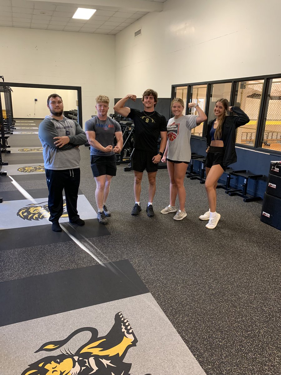 Shoutout to <a href="/CoachGeorge67/">Zach George MS CSCS</a> for the countless hours put in for the “college group” this summer! Any program is lucky to have him! Many memories were made including lots of maxes and laughs!