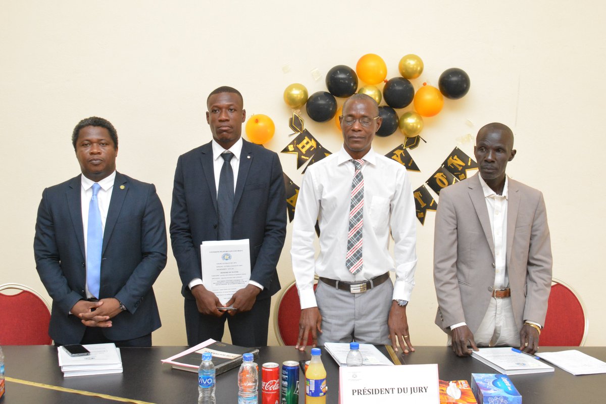 I was privileged, on August 09, to be part of a thesis examination panel entrusted with evaluating Master students' theses and, therefore, with awarding them their final qualifications.

lebonselay.com/academia