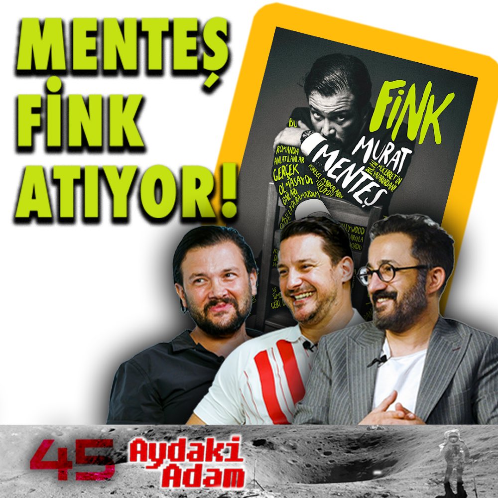Murat Menteş son romanı Fink ve romanının kahramanlarıyla Aydaki Adam'ın konuğu!

Yeni bölüm bugün saat 16.00’da yayında!

@ilkercanikligil 
<a href="/MentesMurat/">Murat Menteş</a> 
<a href="/GokouSky/">Göksenin Yildirim</a> 
#Sofian