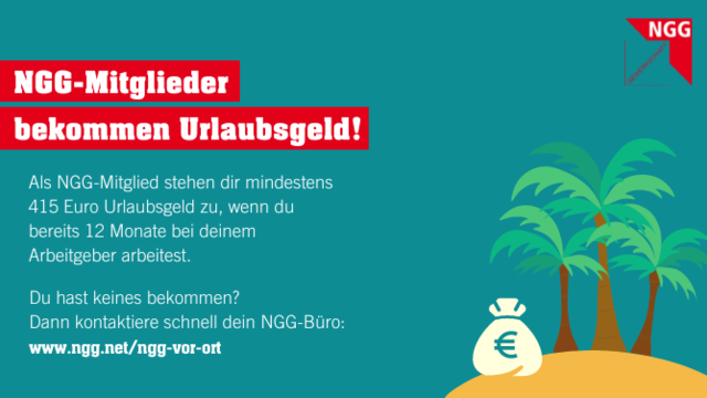 NggOst's tweet photo. #Fastfoodworker: Urlaubsgeld! Get vacation payment!
Du arbeitest bei McDonald's, Burger King, L'Osteria oder Co. und bist Mitglied bei NGG? Dann steht dir bei einem Jahr im Job Urlaubsgeld in Höhe von mindestens 415 Euro zu. Mehr ⬇️
https://t.co/AyMIe9oozY
@GewerkschaftNGG https://t.co/FLhpTrM0vO