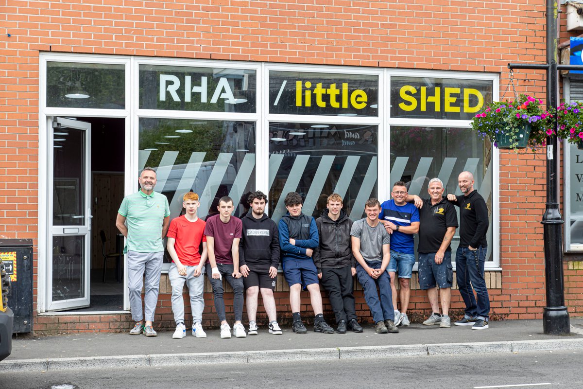 On #InternationalYouthDay we arerecognising the achievements of our young people. 
<a href="/RHAWales/">@RHAWales</a> Little Shed community hub has come to life through the hard work of @BlackSheepYouth who’ve helped to transform this intergenerational space in Tonypandy. 
➡️ bit.ly/littleSHED