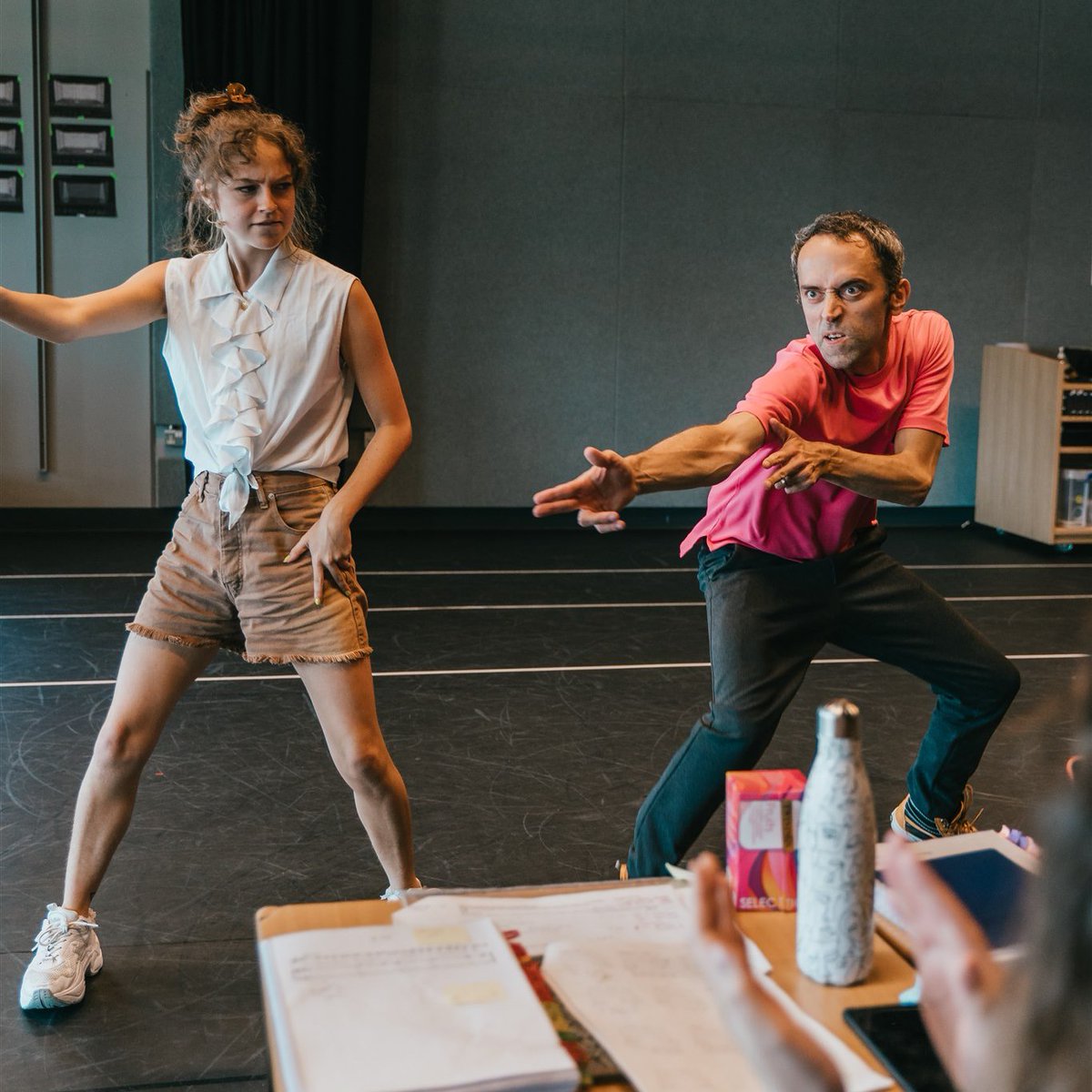 We're reliably informed this is 'work' ... @lch_attridge <a href="/FulcherMovement/">Christina Fulcher</a> @trevitore <a href="/MillsMelton1/">Mills Melton</a>  📷 <a href="/_rhianhughes/">Rhian Hughes</a>