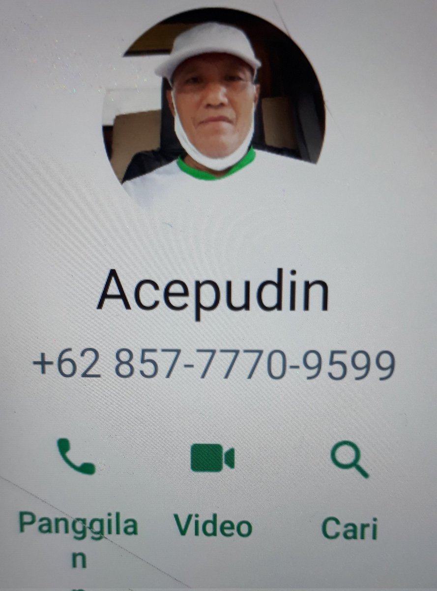 27ayuA's tweet photo. TWITTER PLEASE DO YOUR MAGIC

TOLONG BANTU AKU BUAT NEMUIN INI ORANG DONG YANG TAU BIAR AKU SAMPERIN 😭🙏🏻 

SIAPA TAU ADA YG KENAL SAMA BAPAK ACEPUDIN KERJA JADI SUPIR TRUK YANG ANTAR BARANG DI DAERAH KELAPA GADING, JAKARTA UTARA SAMPING LOTTE MART, TAPI RUMAHNYA DISUKABUMI. https://t.co/wNeEKTZM5v