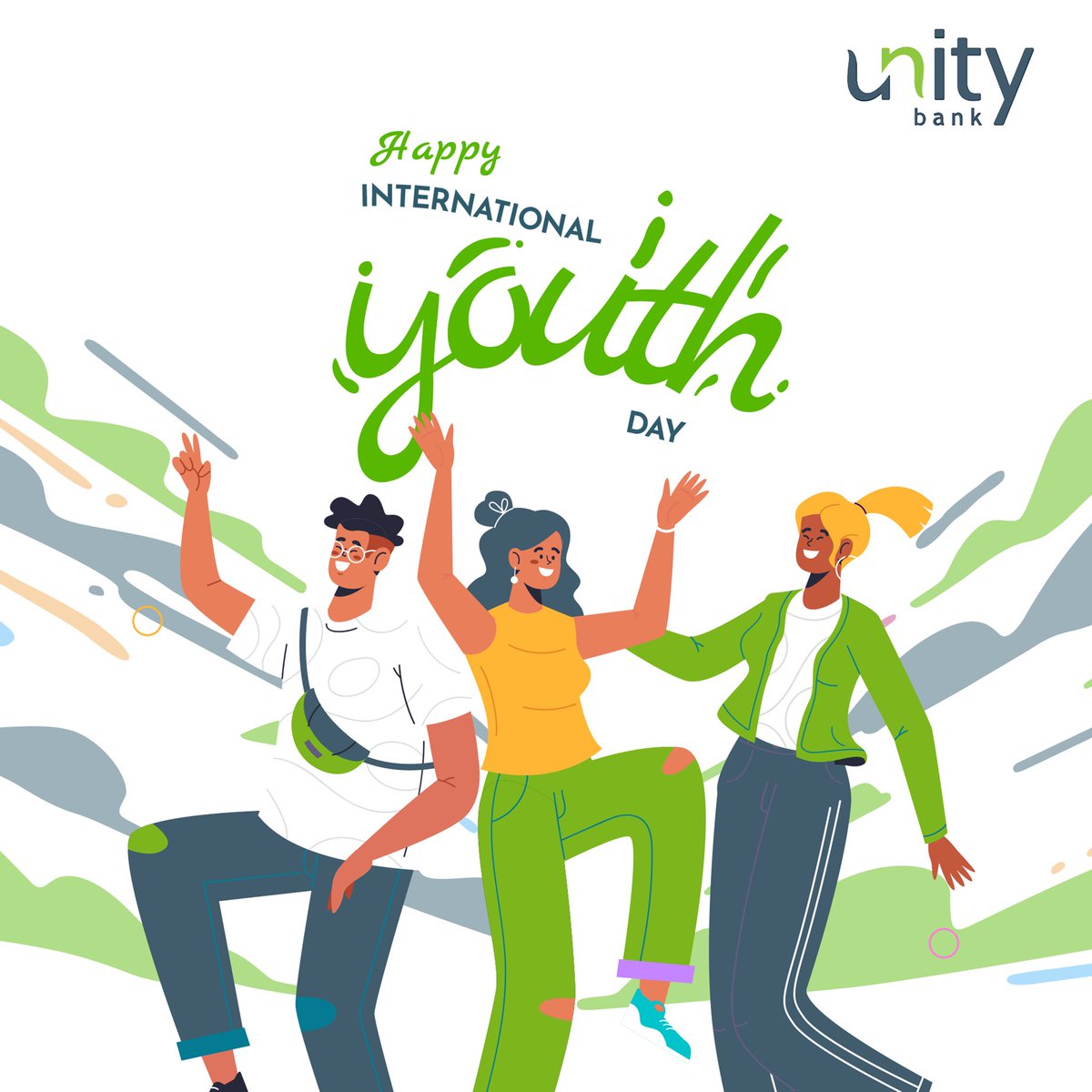 UnityBankPlc's tweet photo. Sometimes, it falls upon a generation to be great. You can be that great generation. Let your greatness blossom.” - Nelson Mandela 

Happy International Youth Day! 🎉 https://t.co/0U4MYqOJel
