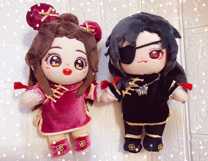 チャイナ服花怜ちゃん教えてもらって買えました!!きゃわ〜 