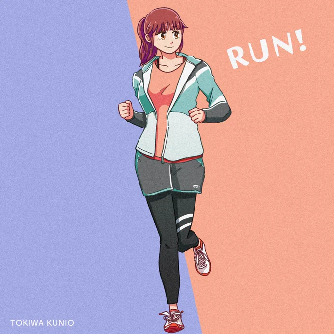 #夏休みはフォロワーさんが増える爽やかでかわいいをテーマにイラストを描いています 