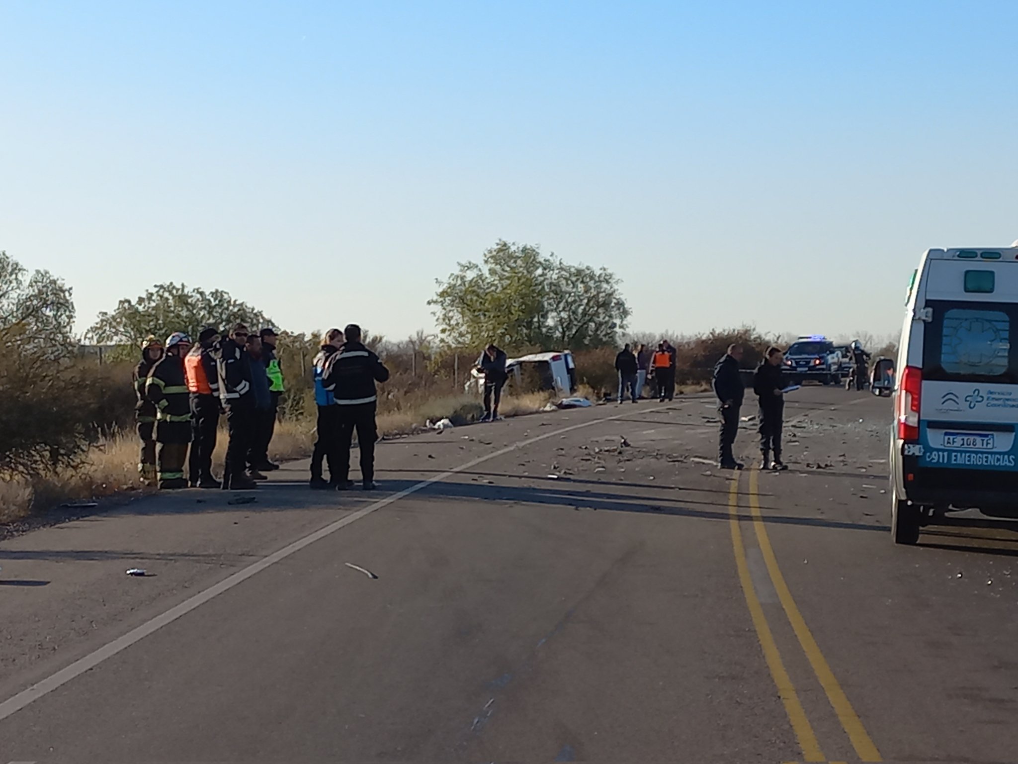 Accidente fatal en Mendoza: una mujer murió al chocar de frente contra una camioneta